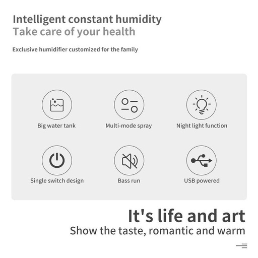 HUMIDIFIER X - Humidifier - White
